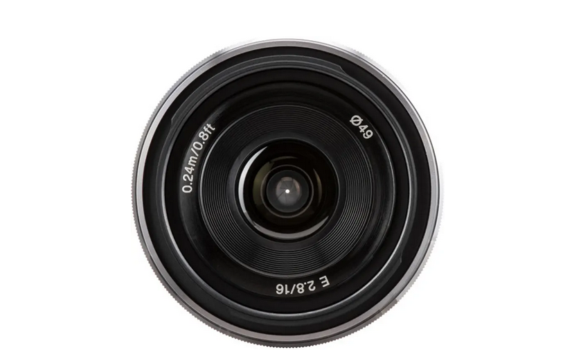 لنز سونی (Sony E 16mm f/2.8 Lens (Silver